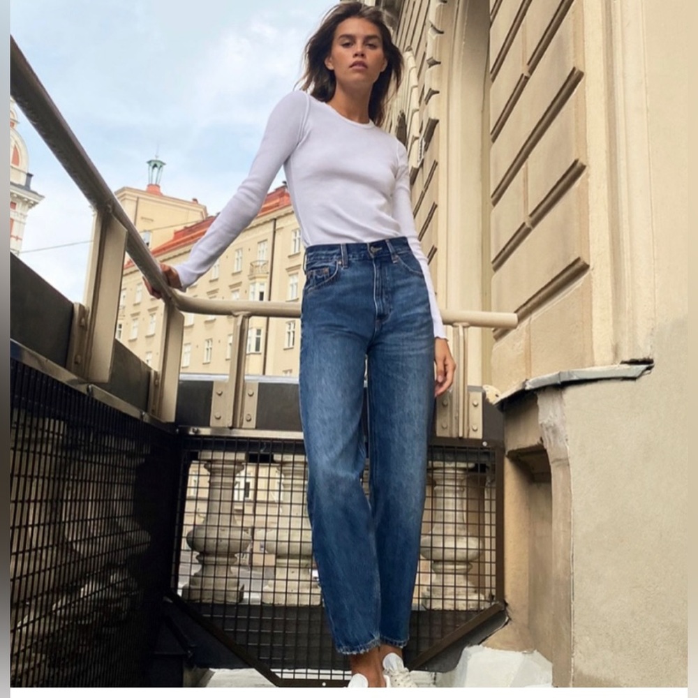 Denim Forum High Rise Carrot jeans